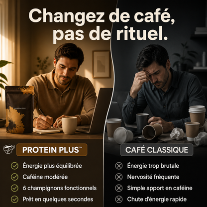 ProteinPlus MYCO — Café soluble aux 6 champignons
