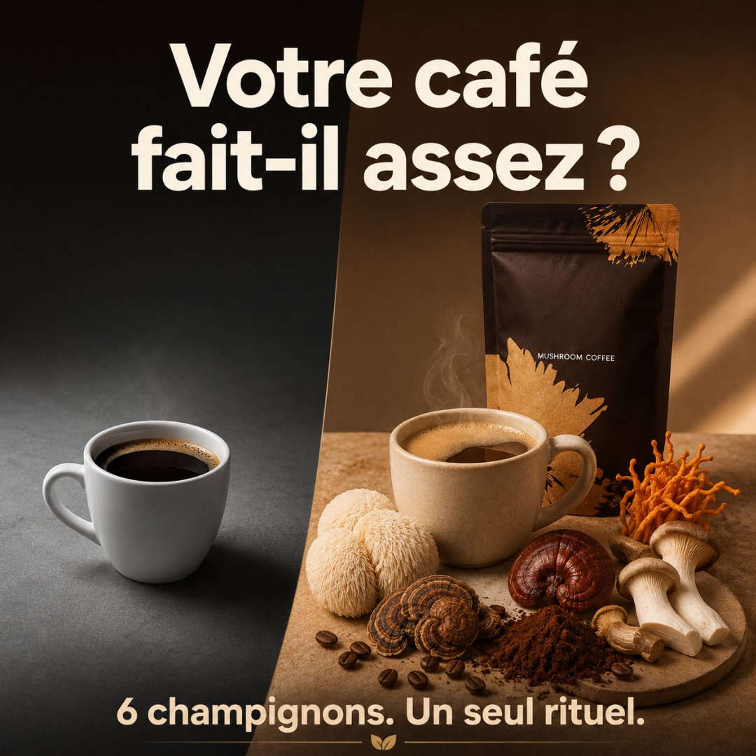 ProteinPlus MYCO — Café soluble aux 6 champignons