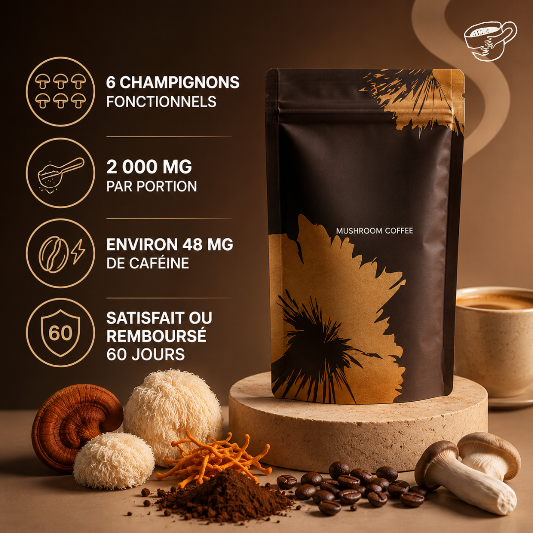 ProteinPlus MYCO — Café soluble aux 6 champignons