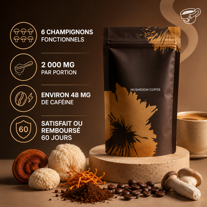 ProteinPlus MYCO — Café soluble aux 6 champignons