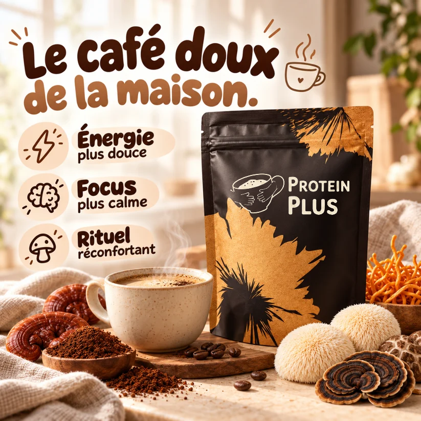 ProteinPlus  —Votre café préféré. Pensé pour vos longues journées.