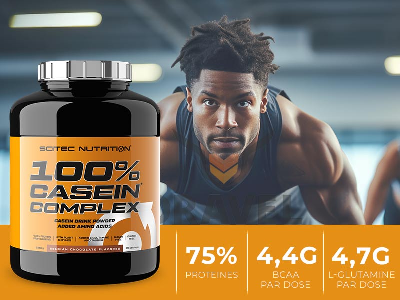 100% Casein Complex hỗ trợ phục hồi nhanh chóng