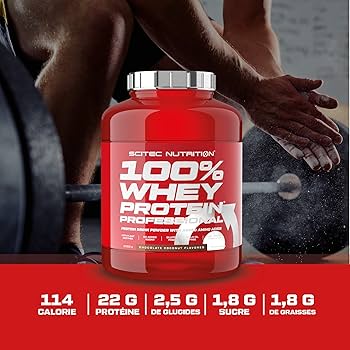 100% Whey Protein Professional cung cấp 22g protein