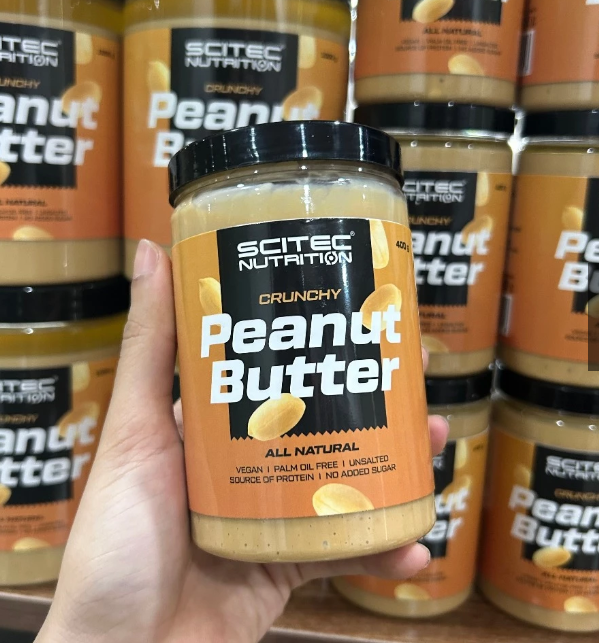 Bơ đậu phộng Peanut Butter được làm từ đậu phộng rang nguyên chất