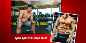 lịch tập gym cho nam